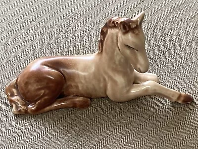 Buy Sylvac Pottery Foal Pony Horse Lying Down • 9£