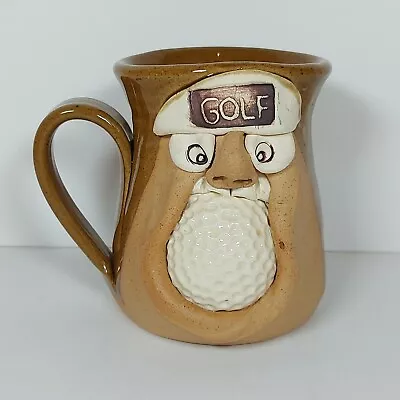 Buy Ugly Mug Pottery Golf Ball Detail Handmade Golfers Birthday Father's Day  • 4.99£