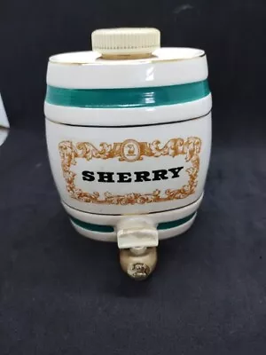 Buy Vintage Wade Royal Victoria Pottery Sherry Barrel Decanter W&a Gilbey Limited • 7£