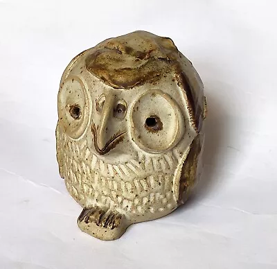 Buy Vintage Drymen Pottery Owl Sculpture 1980s • 30£