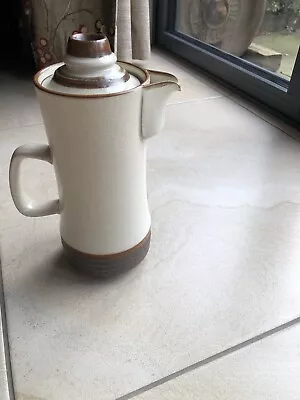 Buy Vintage DENBY Pottery 1970 S  Potters Wheel  Tall Coffee Pot. • 4.95£