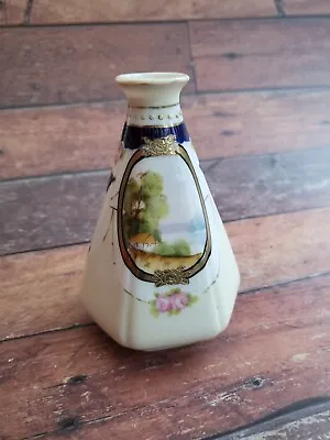 Buy  Pretty Vintage Japanese Noritake Scenic Vase - UK Range Design • 0.99£