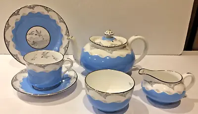 Buy Art Deco Spode Copelands China Part Tea Set Teapot Rd No 743841  Y 1240 Birds • 45.60£