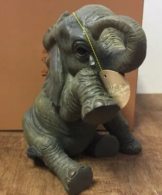 Buy  Missing You  Elephant Ornament Figurine By Leonardo Elephant With Tear Statue • 16.99£