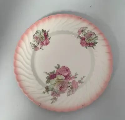 Buy James Kent Old Foley Rose Patterned Wall Plate Collectable Pottery 25cm #GL • 2.99£