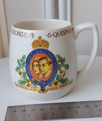 Buy King George VI Coronation 1937 - Commemorative Mug - Adams Pottery • 8.95£