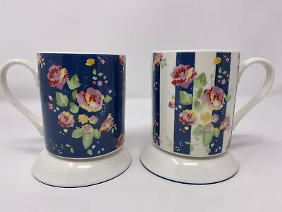 Buy Queens By Churchill Julie Dodsworth Flower Girl Bone China Mugs X 2 • 11.99£