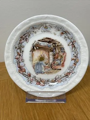 Buy Royal Doulton - Brambly Hedge - Seasons - Coaster - Winter. Great Collectable • 16£