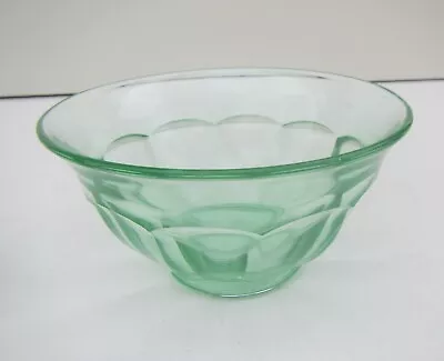 Buy Vintage Mid-Century Green Glass Bowl • 5.99£