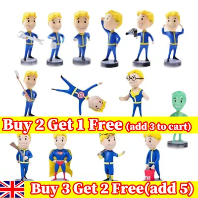 Buy Fallout 4 Vault Boy Bobblehead Gaming Anime Figures Toys Series Collection Model • 9.75£
