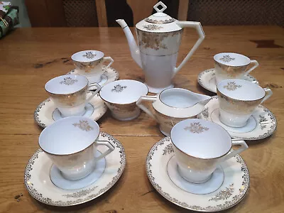 Buy Antique Noritake Coffee/Tea Set Excellent Condition • 115£