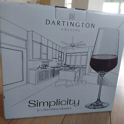 Buy Brand New  6  Dartington Crystal Glass Set Purchased From John Lewis  • 35£