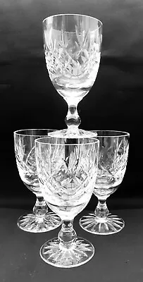 Buy 4 Early Mark Edinburgh Crystal Cameron Sherry Port Glasses In Good Condition  • 10£
