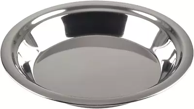Buy Lindy's - 5M871 Lindy's Stainless Steel 9 Inch Pie Pan, Silver • 13.73£