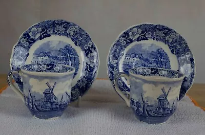 Buy Palissy Pottery View Near Greenwich Of Thames River Scenes Coffee Cups & Saucers • 3.99£