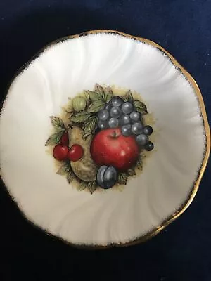 Buy Queens Fine Bone China Bowl In Antique Fruit Pattern - Vintage • 6.80£