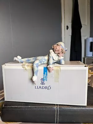 Buy Lladro Figurine - Neglected Harlequin Shelf Sitter # 1503 In Original Box • 125£