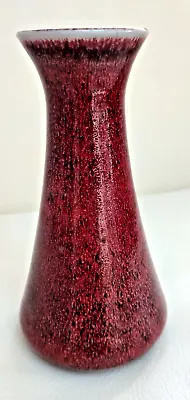 Buy Cobridge Stoneware Vase. Oxblood.  22 Cm High FREE POSTAGE • 35£