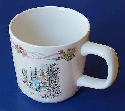 Buy Wedgwood Peter Rabbit Christening Mug / Cup Beatrix Potter  • 7.99£