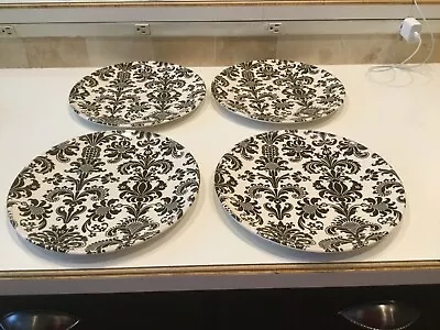Buy Royal Stafford”Baroque” Fine Earthenware4-Dinner Plates, 1-Salad/luncheon Plate • 62.33£