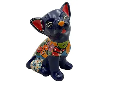 Buy Talavera Chihuahua Dog Sculpture Mexican Pottery Folk Art Home Decor 8.75  • 64.51£