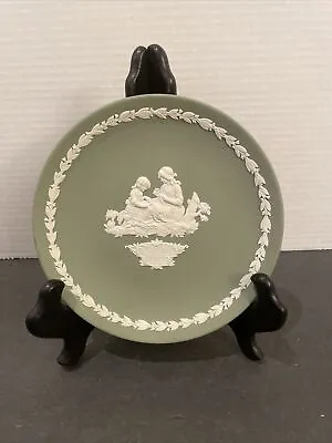 Buy Wedgwood England Decorative Plate 1972 Mother Sage Green Preowned • 15.56£