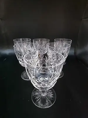 Buy Stunning Vintage Set Of 6 Stuart Crystal Small Wine Glasses. Ludlow Pattern. 175 • 69.99£