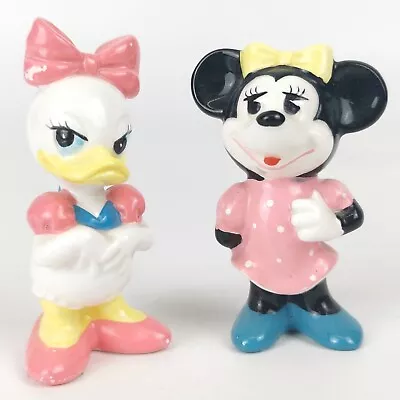 Buy Rare Disney Japan Porcelain Figurines 3  Minnie Mouse Daisy Duck • 14.99£