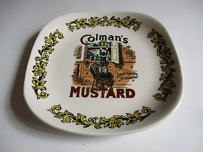 Buy Colman's Mustard Lord Nelson Pottery Small Pin Dish Trinket Bowl 5” Diameter • 3.95£