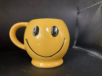 Buy Vintage McCoy Pottery USA Yellow Smiley Face Mug/cup Made In USA  1970's MINT • 15.13£