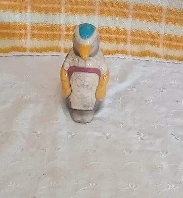 Buy Raku Pottery Hand Made In South Africa Multi-coloured Penguin Figurine  • 20£