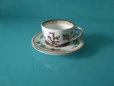 Buy Collectable Vintage Coalport Bone China Indian Tree Pattern Minature Cup Saucer • 4.99£