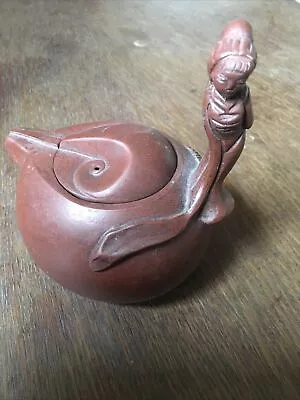 Buy Yixing Clay Teapot Exquisite Design Very Unusual • 99£