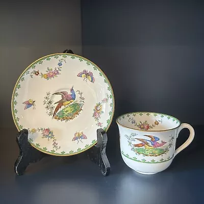 Buy Antique Copeland Spode Paradise Bird Cup And Saucer • 39.99£