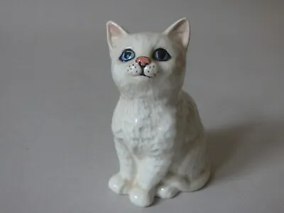 Buy Small Cute Collectable Vintage White Gloss Beswick Kitten Cat #1886 Free Uk P+p • 13.99£