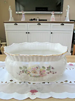 Buy Vintage Maryleigh   Pottery Planter  Porcelain Vase Blossom Time • 39.95£