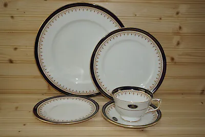 Buy Aynsley Leighton 5-Piece Place Setting-Dinner, Salad, Bread Plate, Cup & Saucer • 69.98£