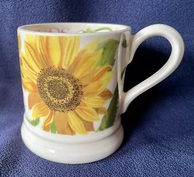 Buy Emma Bridgewater  Mug. Flowers. Sunflowers. Pristine. 1/2 Pint Capacity. No Box. • 4.99£