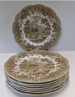Buy Romaine England 10” Dinner Plates Set Of 8 • 123.49£