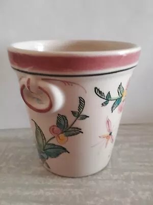 Buy Small Pretty Hand Painted Pot - Portugal 8 Cms Tall • 0.99£