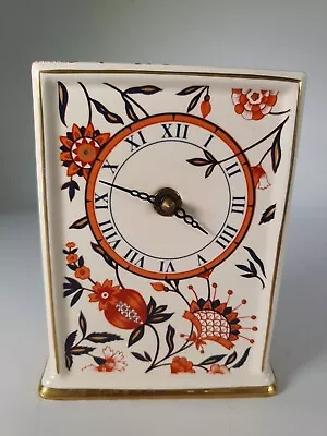 Buy Vintage Rare Wade Ceramic  Pottery Mantel Shelf Clock Made In England • 42£