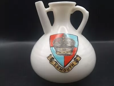 Buy Goss Crested China - EXMOUTH Crest - Egyptian Porcelain Bottle #16 Rare - Goss. • 15£