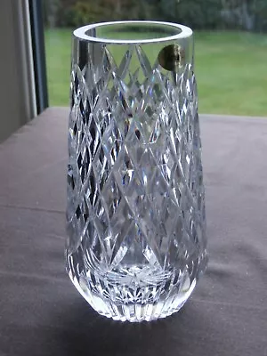 Buy Tyrone Crystal 6  CAPPAGH Vase - Stamped  - Ex Cond • 9.99£