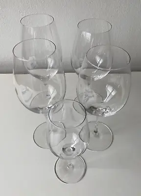 Buy 5x Dartington Crystal Wine Glasses 2 XL Red, 2Large Red, 1x White • 11.99£