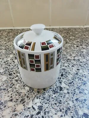 Buy Alfred Meakin Random Pattern Preserve Pot With Lid Mid Century 1950s • 25.78£