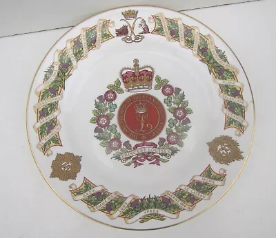 Buy The Argyll And Sutherland Highlanders - Spode China Plate - Ltd Ed 318 Of 500 • 29.99£