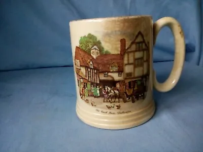 Buy Old Coach House, Woolhampton. Tankard. Lord Nelson Pottery, England. • 1.20£
