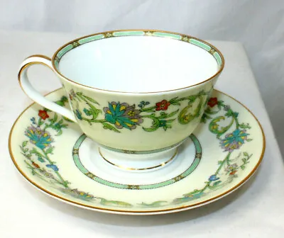 Buy Noritake Norwich China Porcelain Japan 5042 Tea Cup Saucer Floral Rare Vintage • 28.45£