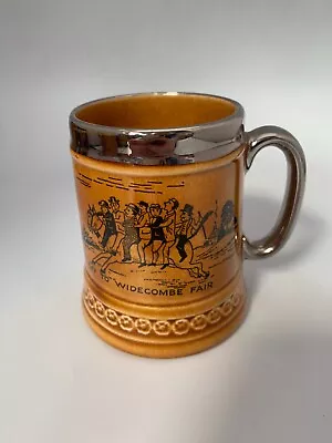 Buy Elijah Cotton Lord Nelson Ware Off To Widecombe Fair Brown Glazed Tankard #GL • 9.49£