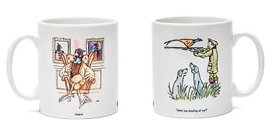 Buy Choice Of Clay Pigeon Target And Game Pheasant Shotgun Shooting Pottery Mug Cup • 9.99£